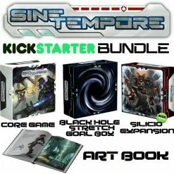 Ludus Magnus Studio Sine Tempore Kickstarter Bundle #2 (Core + Black Hole + Silicio + Art Book) Board Games