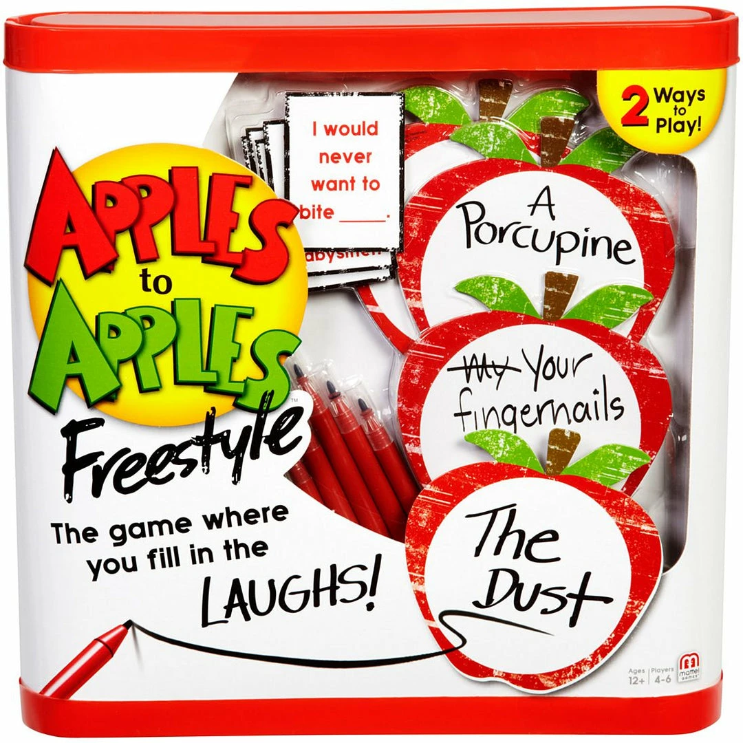 Mattel Classic/Retro Games Apples To Apples: Freestyle 3 Mattel Classic/Retro Games Apples To Apples: Freestyle