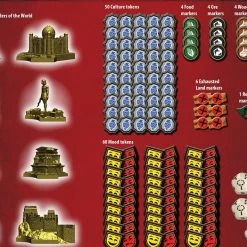 WizKids Board Games Clash Of Cultures: Monumental Edition