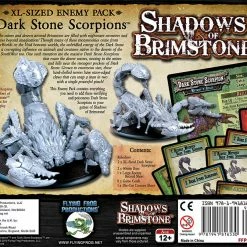 Flying Frog Productions Shadows Of Brimstone: Dark Stone Scorpions XL-Sized Enemy Duo Pack