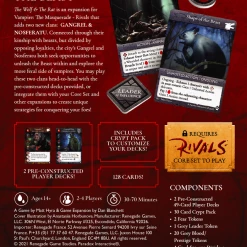 Renegade Game Studios Card Games Vampire: The Masquerade – Rivals: The Wolf & The Rat 6 Renegade Game Studios Card Games Vampire: The Masquerade – Rivals: The Wolf & The Rat
