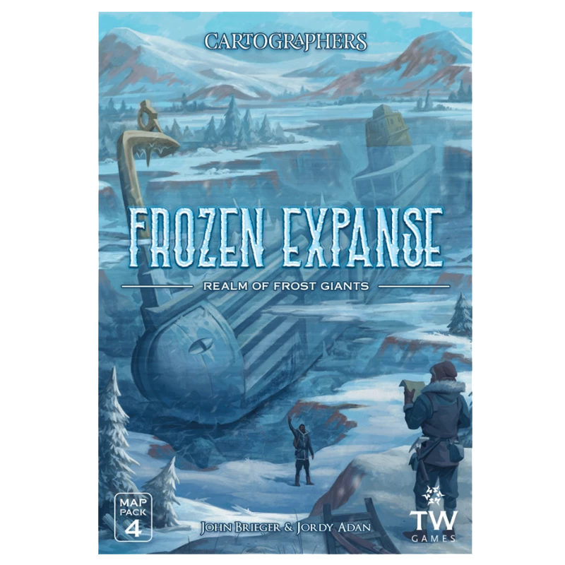 Thunderworks Games Card Games Cartographers Map Pack 4: Frozen Expanse – Realm Of Frost Giants 3 Thunderworks Games Card Games Cartographers Map Pack 4: Frozen Expanse – Realm Of Frost Giants