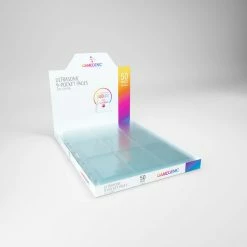 Gamegenic Accessories Toploading 9-Pocket Pages: 50 Pg Clear