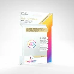Gamegenic Clear Matte Sleeves: Dixit/Mysterium (81 X 122 Mm) (Color Code: Sand)