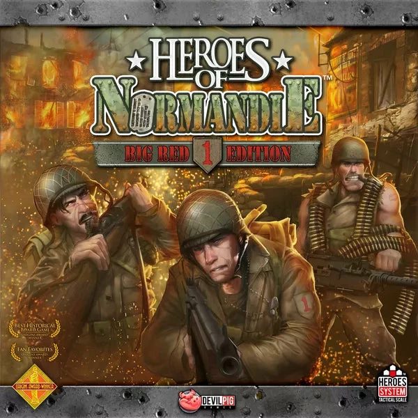 Devil Pig Games Heroes Of Normandie: Big Red One Edition Board Games 3 Devil Pig Games Heroes Of Normandie: Big Red One Edition Board Games