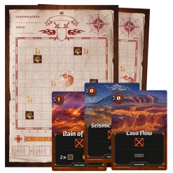 Thunderworks Games Board Games Cartographers Map Pack 1: Nebblis – Plane Of Flame