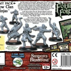 Flying Frog Productions Shadows Of Brimstone: Shadow Clan Ninja Deluxe Enemy Pack
