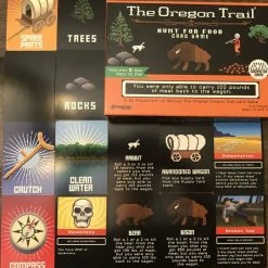 Pressman The Oregon Trail: Hunt For Food Card Game Card Games