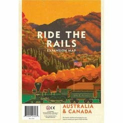 Capstone Games Ride The Rails: Australia & Canada Board Games
