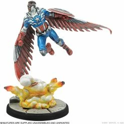 Atomic Mass Games Marvel: Crisis Protocol – Captain America & War Machine Board Games