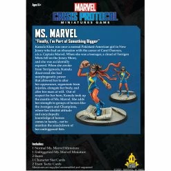 Atomic Mass Games Marvel: Crisis Protocol - Ms. Marvel Board Games