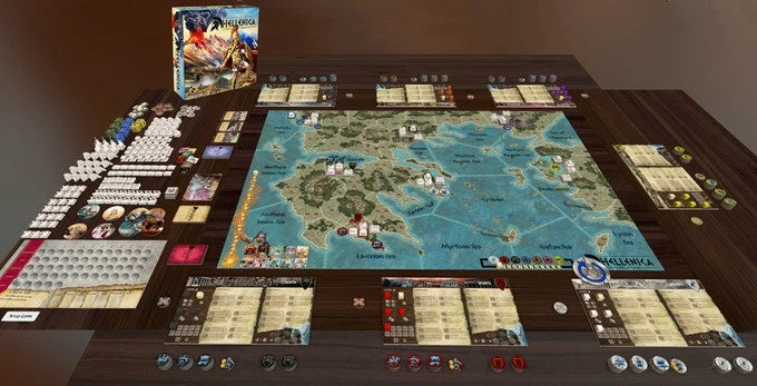 Mr. B Games Board Games Hellenica: Story Of Greece 4 Mr. B Games Board Games Hellenica: Story Of Greece