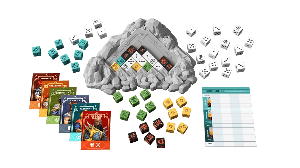 Atlas Games Dice Miner Board Games 6 Atlas Games Dice Miner Board Games
