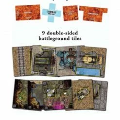 DVG: Dan Verssen Games For What Remains: Tiles & Templates Pack