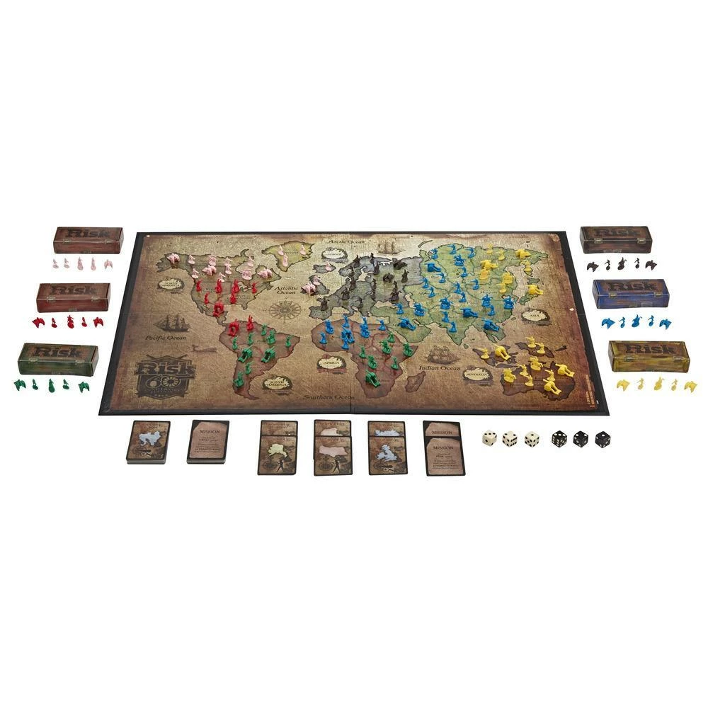 Hasbro Board Games Risk: 60th Anniversary Edition 4 Hasbro Board Games Risk: 60th Anniversary Edition