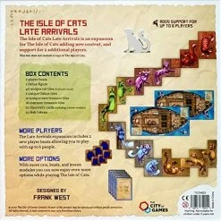 The City Of Games Board Games The Isle Of Cats: Late Arrivals