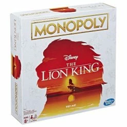Hasbro Board Games Monopoly: The Lion King Edition