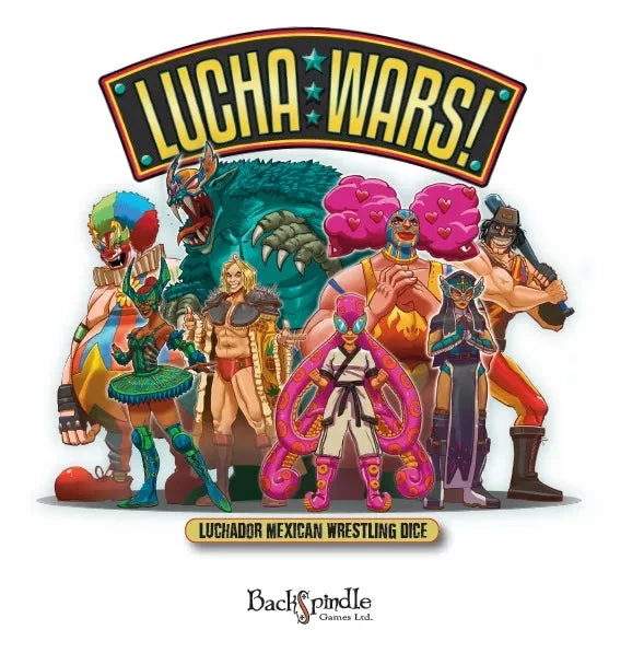 Back Spindle Lucha Wars 3 Back Spindle Lucha Wars