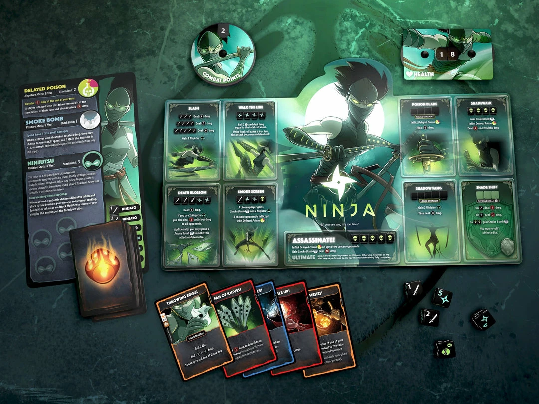Roxley Dice Throne: Season One ReRolled – Treant V. Ninja 4 Roxley Dice Throne: Season One ReRolled – Treant V. Ninja