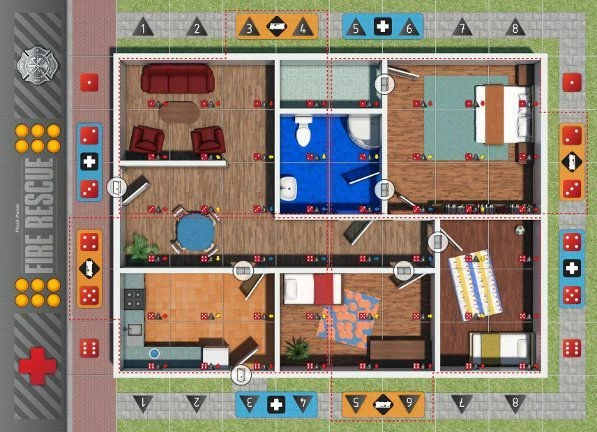 Indie Boards & Cards Flash Point: Fire Rescue 2nd Edition Board Games 4 Indie Boards & Cards Flash Point: Fire Rescue 2nd Edition Board Games