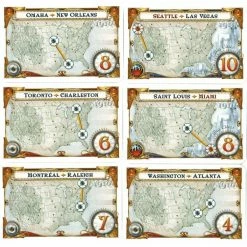 Days Of Wonder Board Games Ticket To Ride: USA 1910