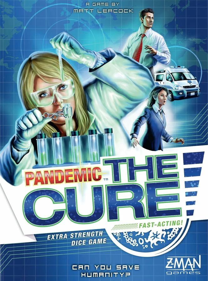 Z-Man Games Board Games Pandemic: The Cure 3 Z-Man Games Board Games Pandemic: The Cure