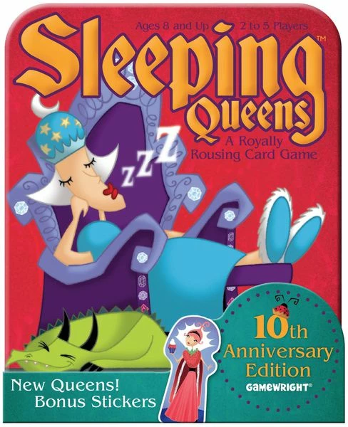 Gamewright Sleeping Queens 10th Anniversary 3 Gamewright Sleeping Queens 10th Anniversary