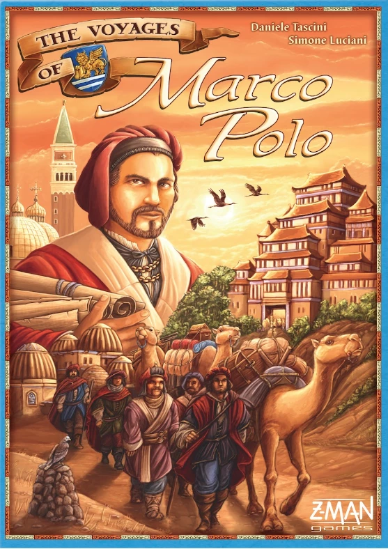 Z-Man Games The Voyages Of Marco Polo Board Games 3 Z-Man Games The Voyages Of Marco Polo Board Games