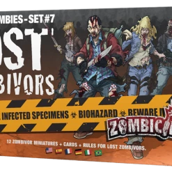 CMON Board Games Zombicide: Box Of Zombies Set #7 β Lost Zombivors