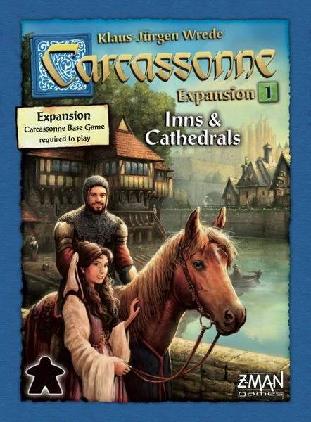 Hans Im Gluck Carcassonne: Expansion 1 - Inns And Cathedrals Board Games 3 Hans Im Gluck Carcassonne: Expansion 1 - Inns And Cathedrals Board Games