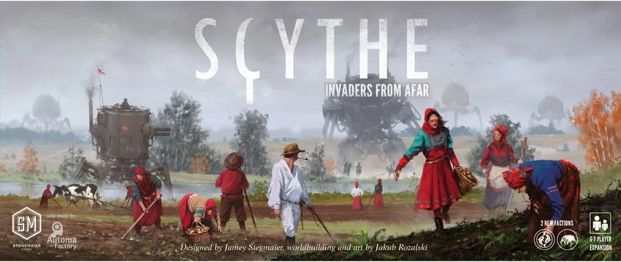 Stonemaier Games Board Games Scythe: Invaders From Afar 3 Stonemaier Games Board Games Scythe: Invaders From Afar