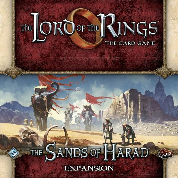 Fantasy Flight Games The Lord Of The Rings LCG: The Sands Of Harad Expansion 3 Fantasy Flight Games The Lord Of The Rings LCG: The Sands Of Harad Expansion