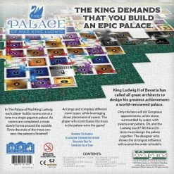 Bezier Games The Palace Of Mad King Ludwig Board Games