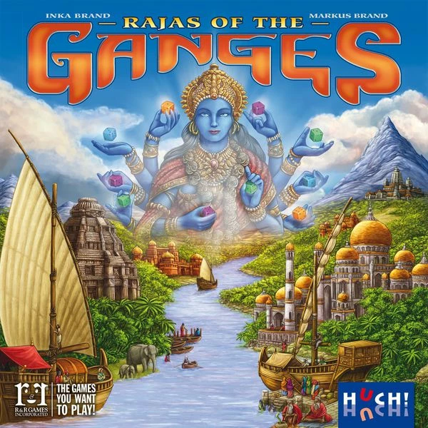 Huch! Rajas Of The Ganges Board Games 3 Huch! Rajas Of The Ganges Board Games