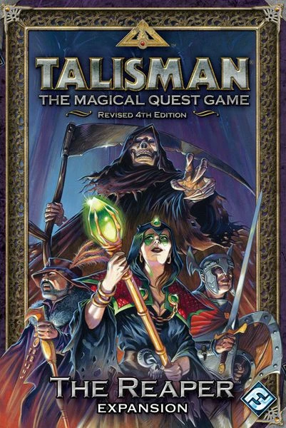 Fantasy Flight Games Board Games Talisman: The Reaper Expansion 3 Fantasy Flight Games Board Games Talisman: The Reaper Expansion