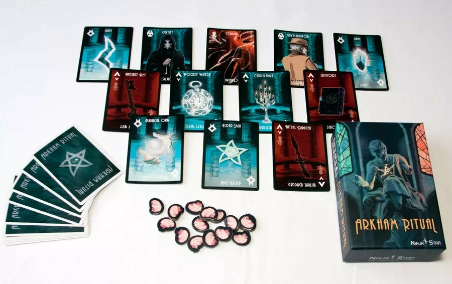 Ninja Star Card Games Arkham Ritual 4 Ninja Star Card Games Arkham Ritual