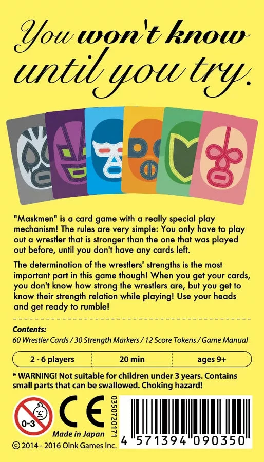 Oink Games Maskmen Card Games 4 Oink Games Maskmen Card Games