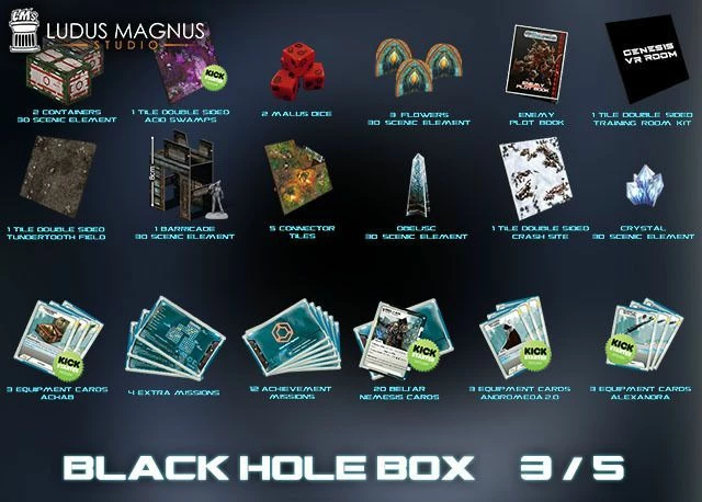 Ludus Magnus Studio Sine Tempore Kickstarter Bundle #2 (Core + Black Hole + Silicio + Art Book) Board Games 9 Ludus Magnus Studio Sine Tempore Kickstarter Bundle #2 (Core + Black Hole + Silicio + Art Book) Board Games