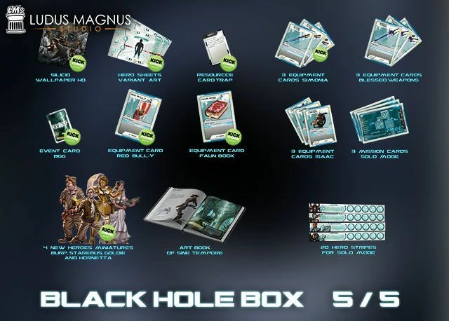 Ludus Magnus Studio Sine Tempore Kickstarter Bundle #2 (Core + Black Hole + Silicio + Art Book) Board Games 11 Ludus Magnus Studio Sine Tempore Kickstarter Bundle #2 (Core + Black Hole + Silicio + Art Book) Board Games