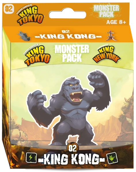 IELLO Board Games King Of Tokyo: New York King Kong Monster Pack 3 IELLO Board Games King Of Tokyo: New York King Kong Monster Pack