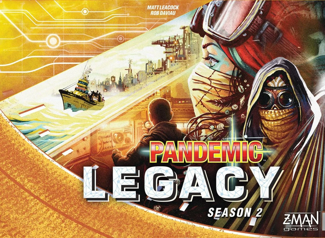 Z-Man Games Board Games Pandemic: Legacy Season 2 - Yellow 3 Z-Man Games Board Games Pandemic: Legacy Season 2 - Yellow