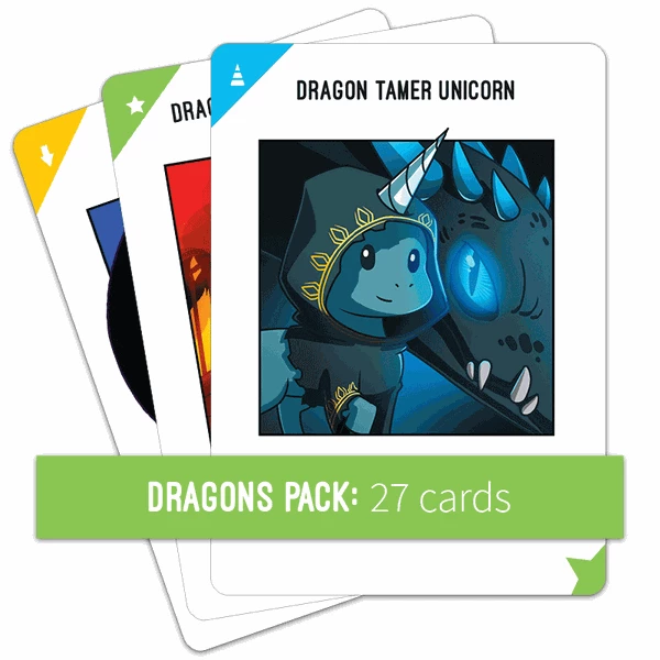Unstable Games Unstable Unicorns: Dragons Expansion Pack 4 Unstable Games Unstable Unicorns: Dragons Expansion Pack