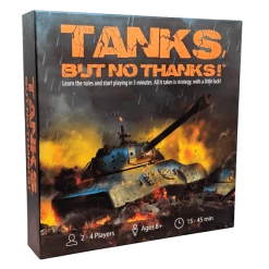Tin Robot Games Tanks, But No Thanks! Board Games