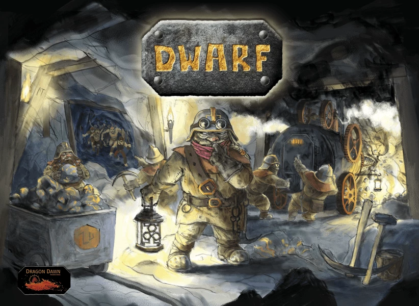 Dragon Dawn Productions Board Games Dwarf 3 Dragon Dawn Productions Board Games Dwarf