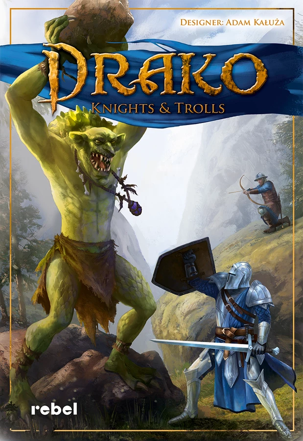 Rebel Drako: Knights & Trolls Board Games 3 Rebel Drako: Knights & Trolls Board Games
