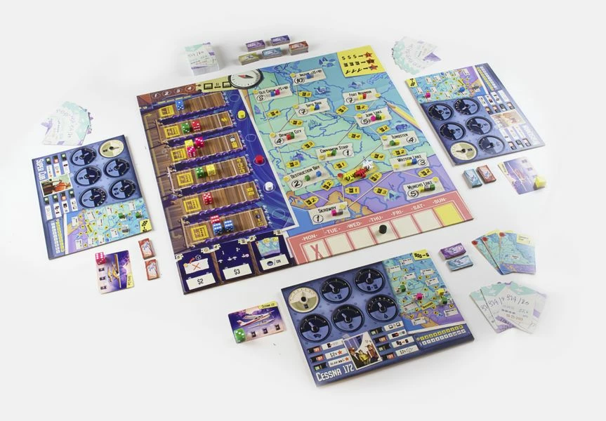 Ludonova Board Games Yukon Airways 4 Ludonova Board Games Yukon Airways