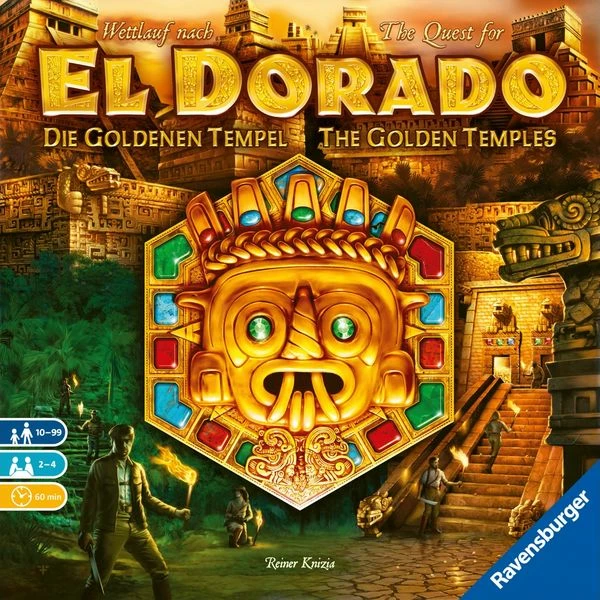 Ravensburger The Quest For El Dorado: Golden Temples Board Games 3 Ravensburger The Quest For El Dorado: Golden Temples Board Games