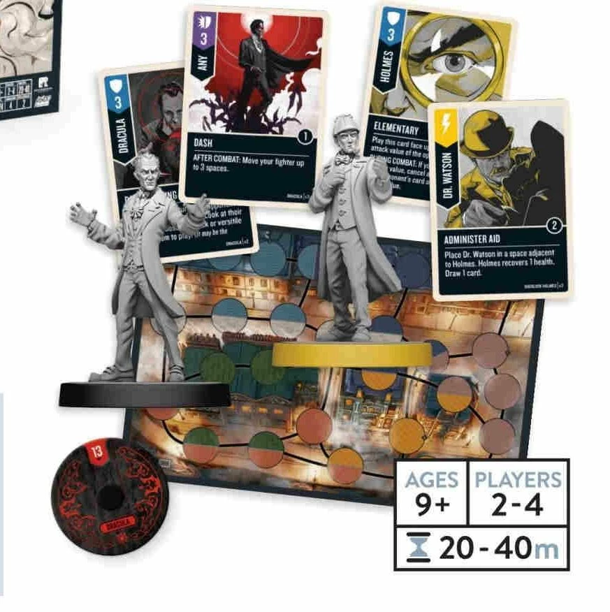 Restoration Games Board Games Unmatched: Cobble & Fog 4 Restoration Games Board Games Unmatched: Cobble & Fog