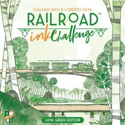 Horrible Guild Board Games Railroad Ink Challenge: Lush Green Edition