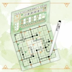 Horrible Guild Board Games Railroad Ink Challenge: Lush Green Edition